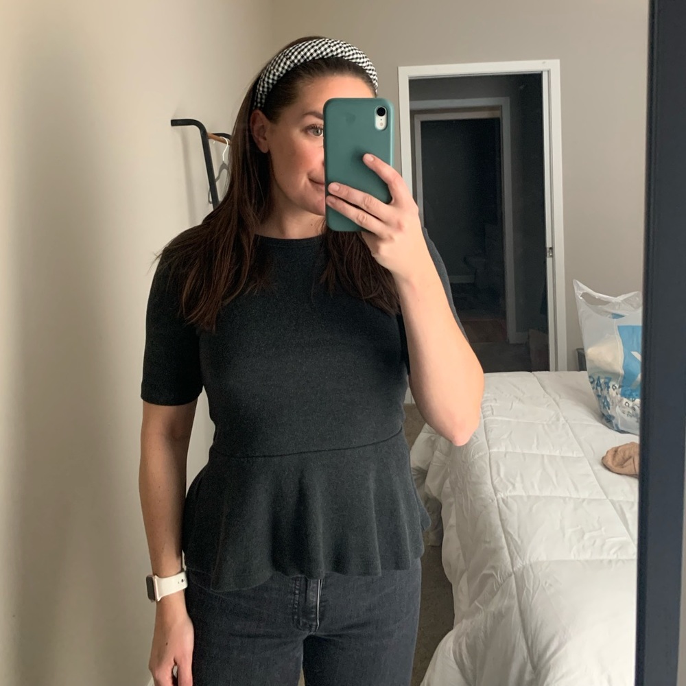 Gap Peplum Top
